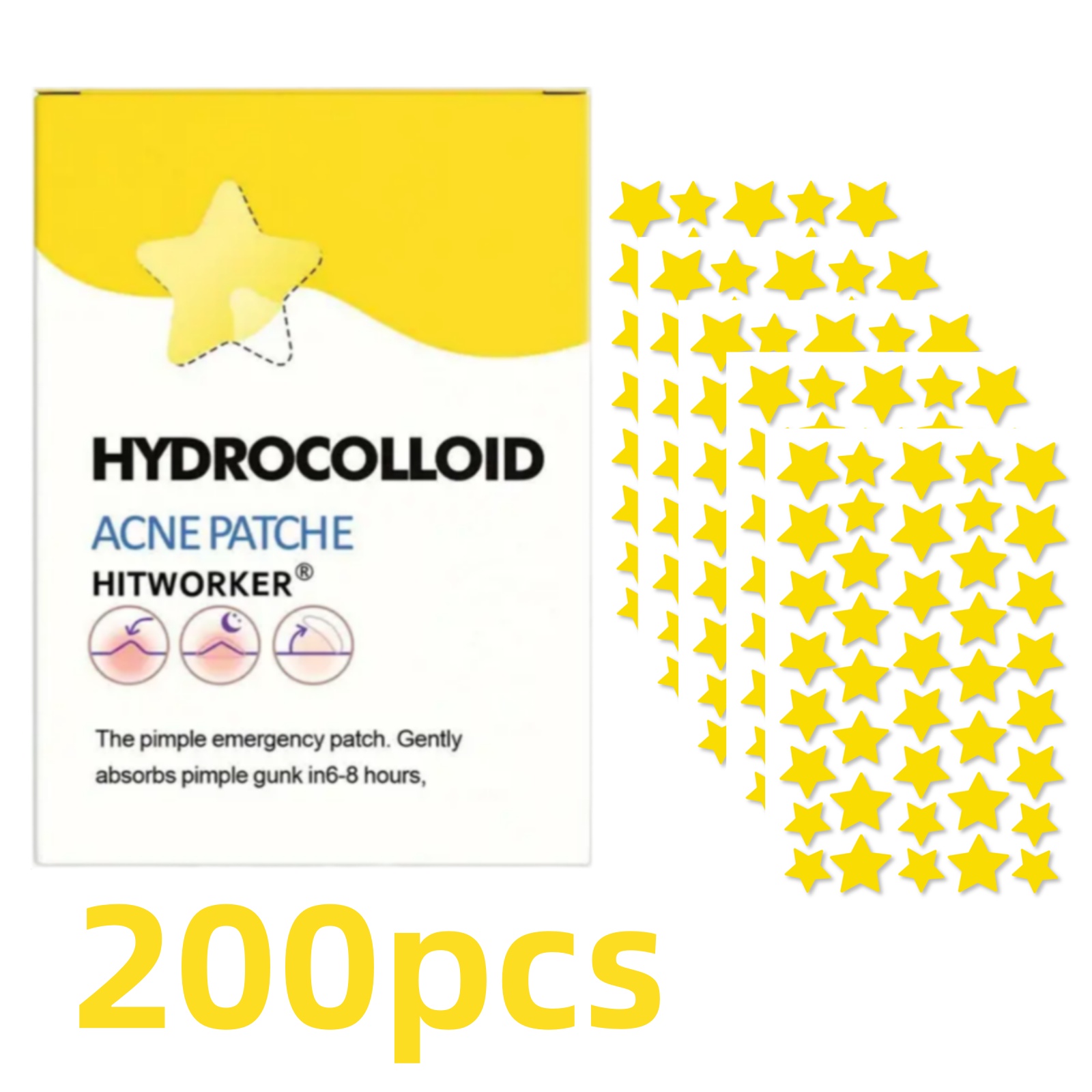 Skincare China - 200/400 peças de adesivos para acne