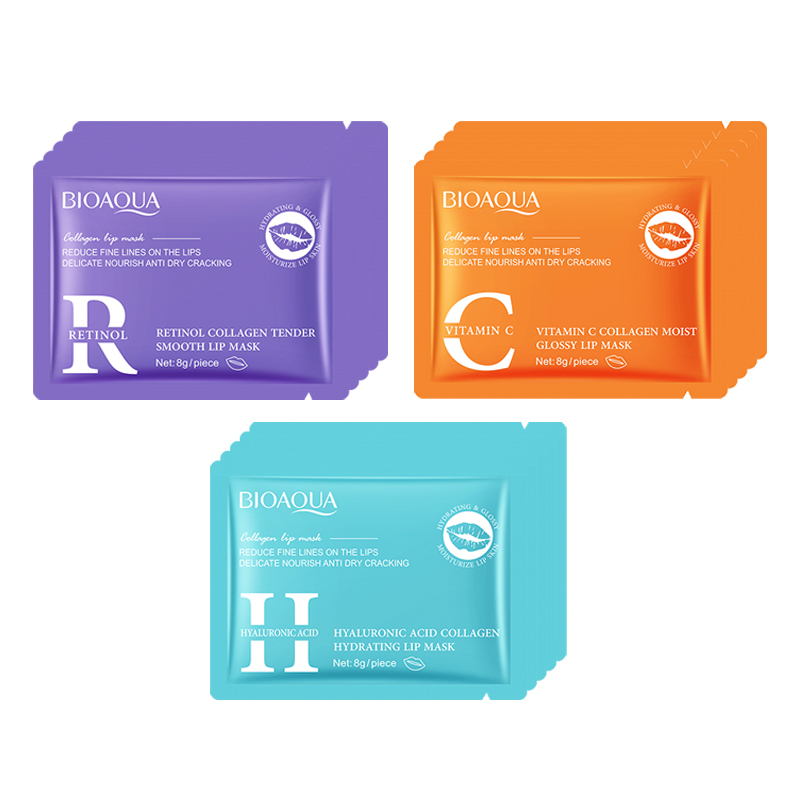 Skincare Retinol - Bioaqua retinol cristal colágeno máscara labial