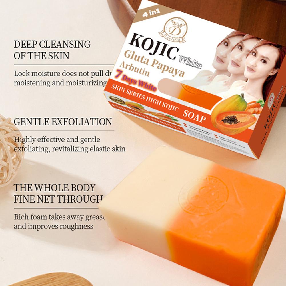 Kojic Acid Soap - Sabonete de Óleo Essencial de Papaia