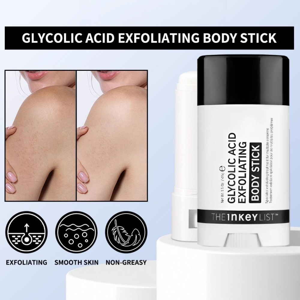 Glycolic Acid Exfoliant - Bastão esfoliante corporal com ácido glicólico,