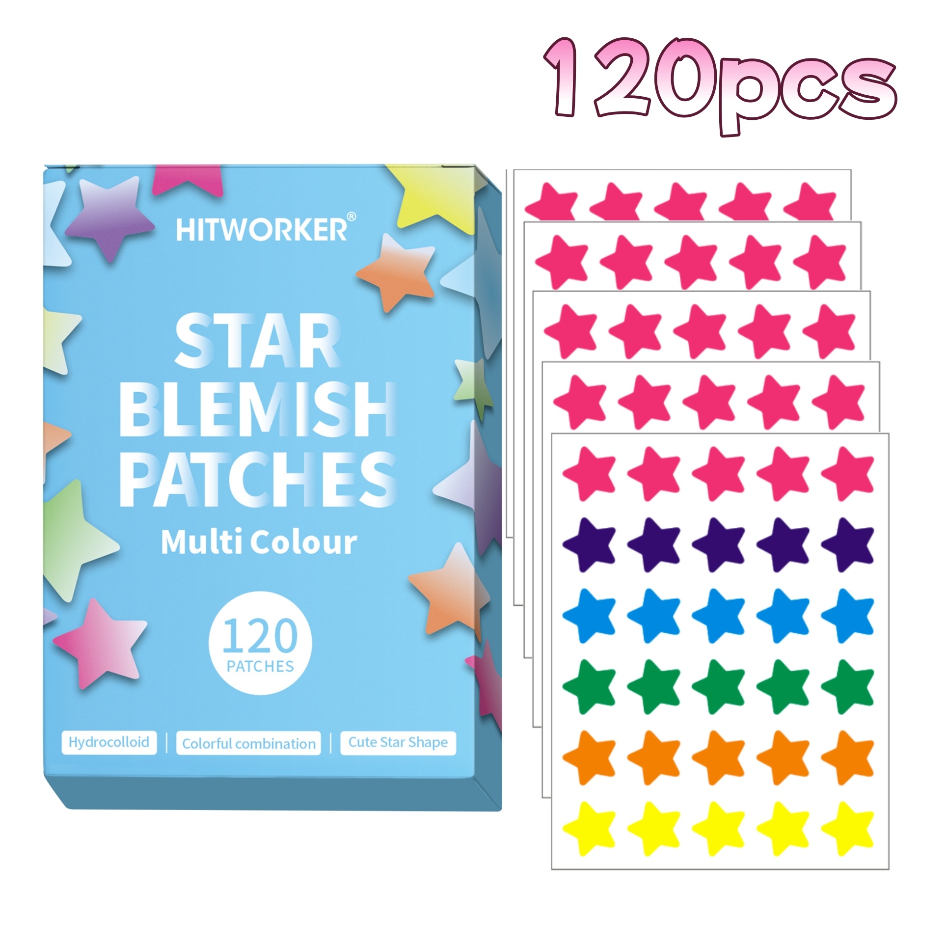 Skincare China - 120pcs ácido salicílico acne remendos pacote