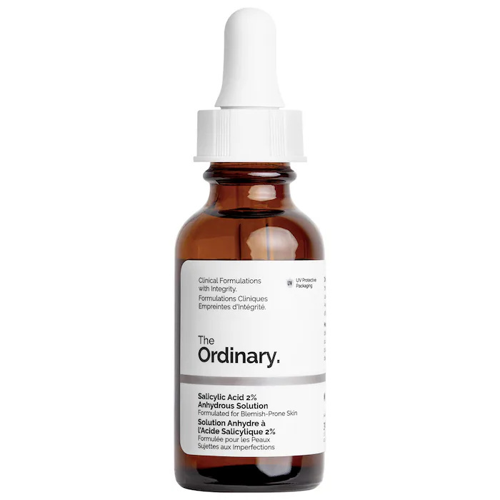 Glycolic Acid Exfoliant - Ácido salicílico 2% solução anidro 30ml