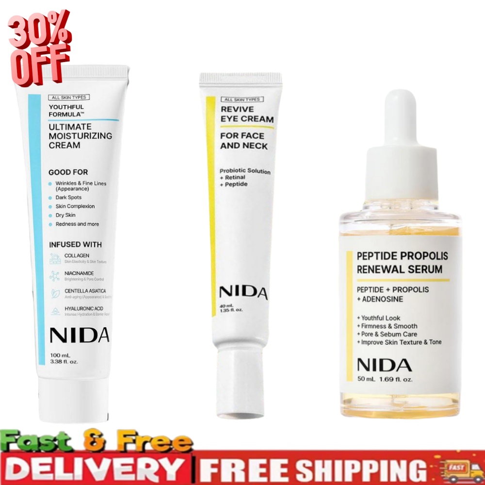 Skincare Retinol - Creme Hidratante Ultimate NIDA da Coreia,