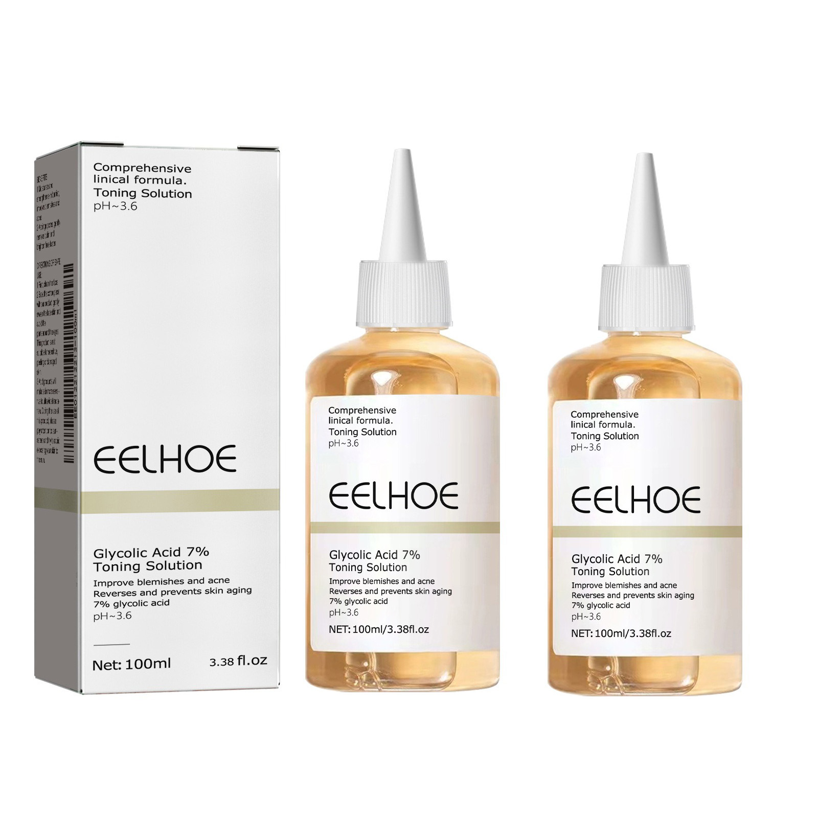 Glycolic Acid Exfoliant - Ácido glicólico 7% solução tonificante removedor