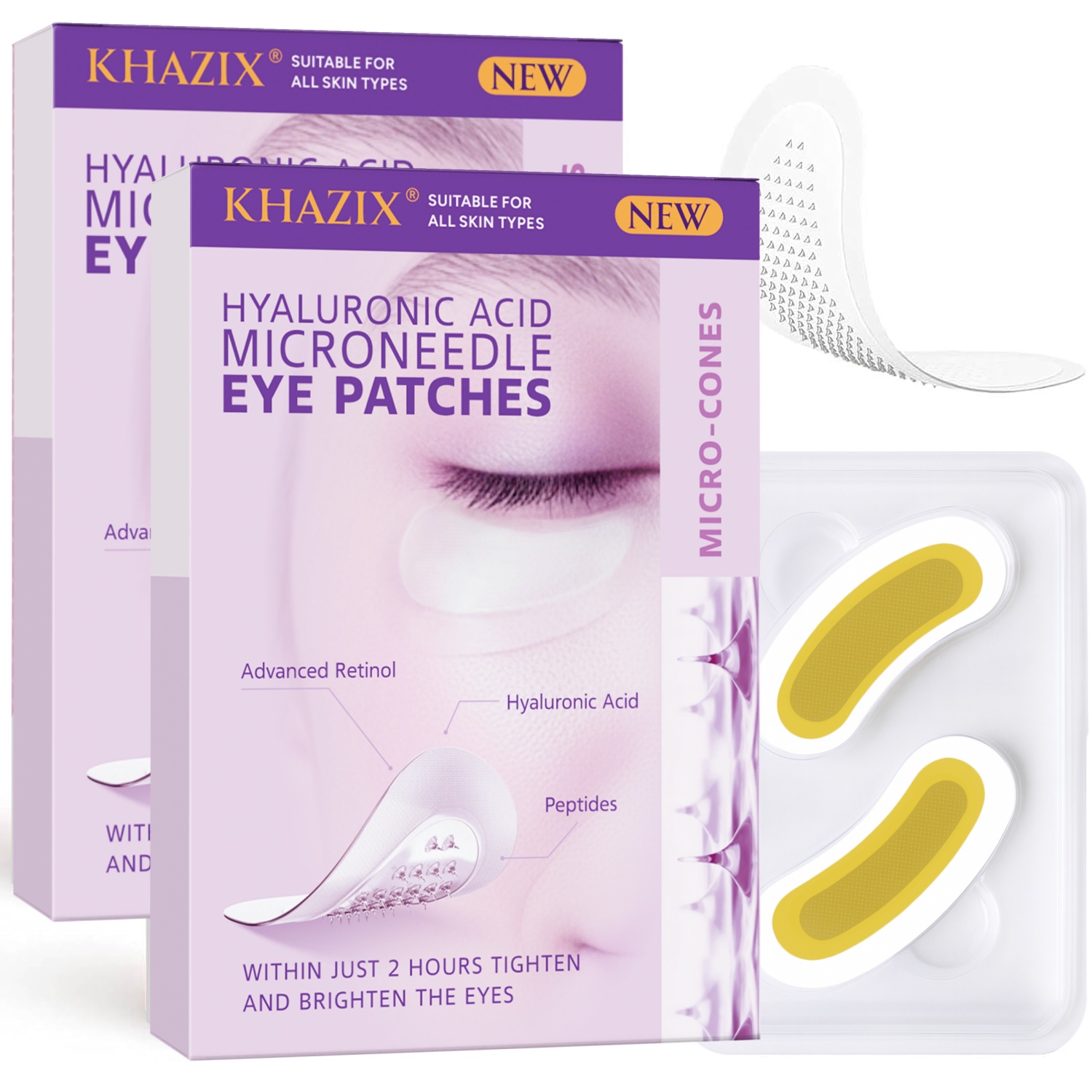 Skincare China - Patches para Olhos com Ácido Hialurônico