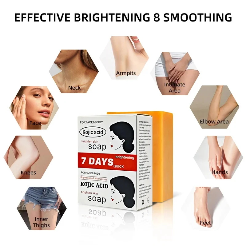 Sabonete Clareador Corporal co - Kojic Acid Soap avaliação e preço