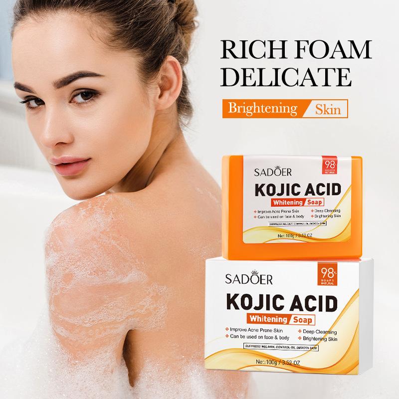 Sabonete Facial SADOER com Áci - Kojic Acid Soap avaliação e preço
