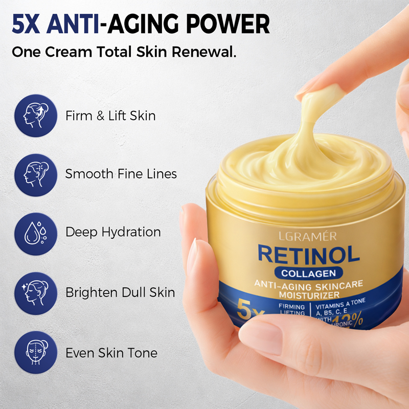 Creme facial com retinol, hidr - Skincare Retinol avaliação e preço