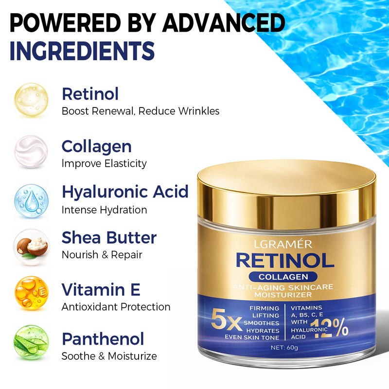Creme facial com retinol, hidr - Skincare Retinol avaliação e preço
