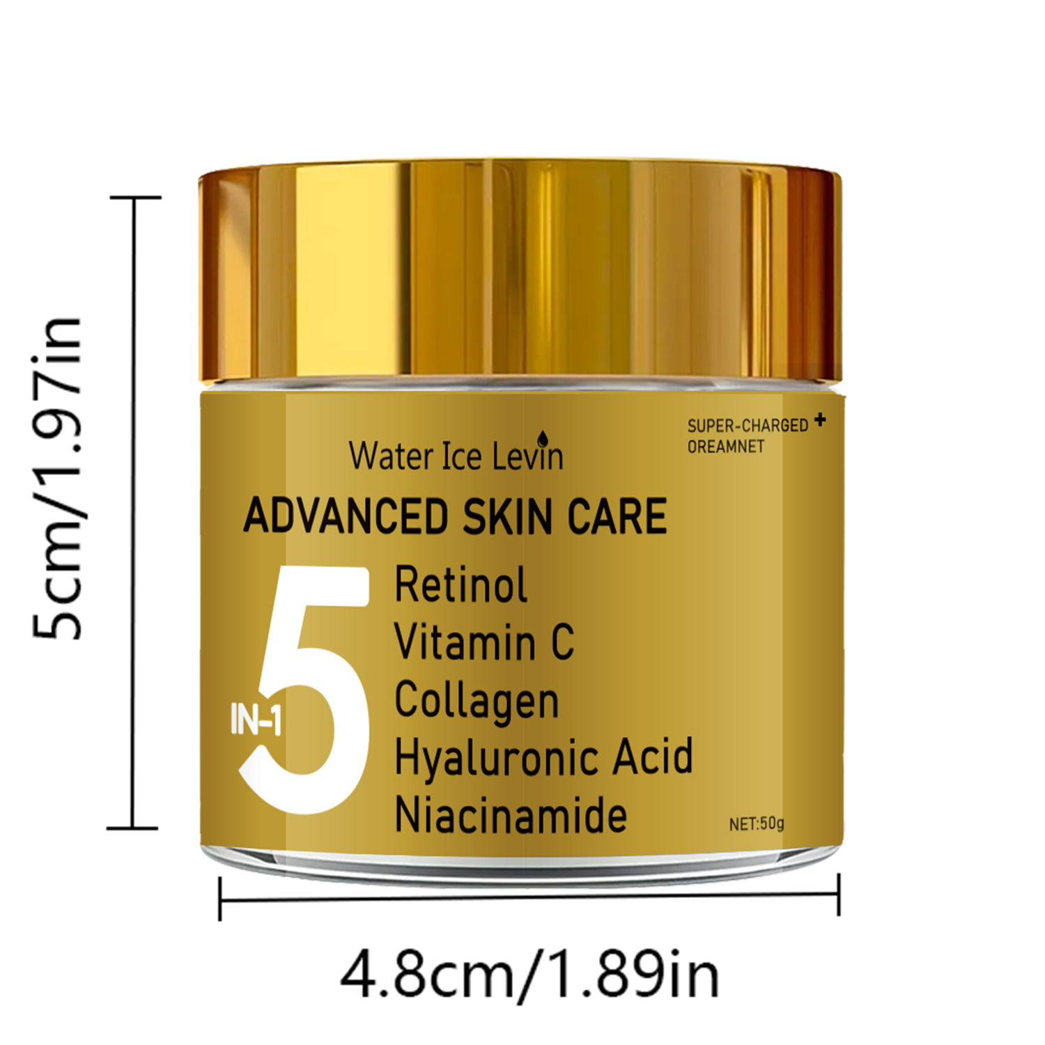 Creme Hidratante Facial 5 em 1 - Skincare Retinol avaliação e preço