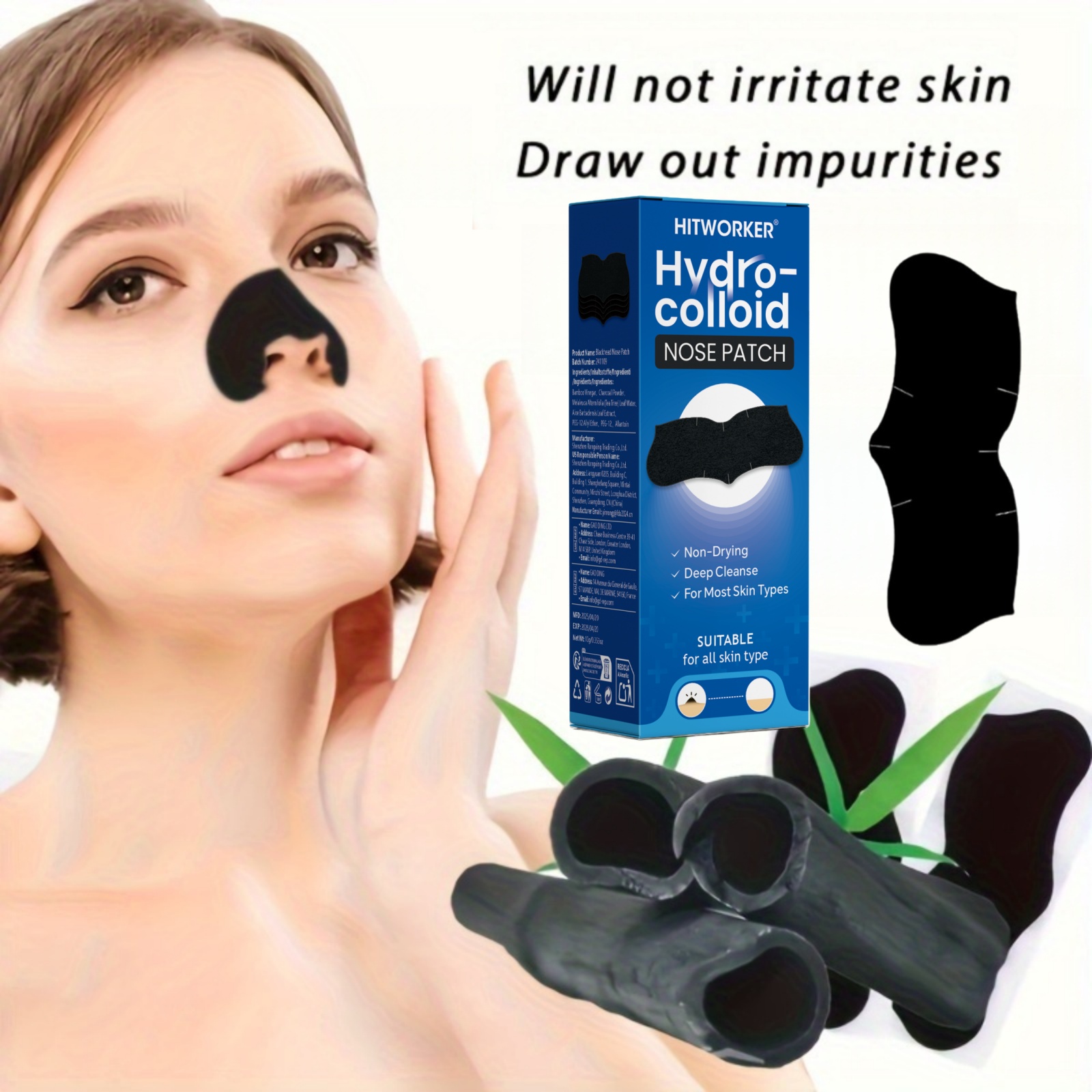 Tiras de nariz para limpeza de - Skincare China avaliação e preço